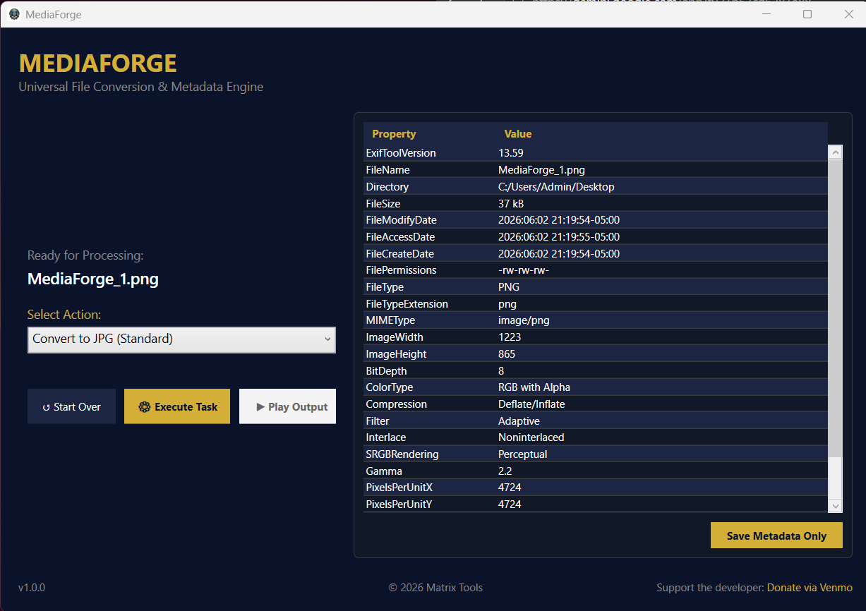 MediaForge Metadata Engine